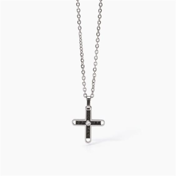 Collana 2Jewels Uomo BLACK STAR in Acciaio 251836 - 251836